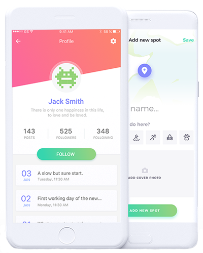 App Mockup image